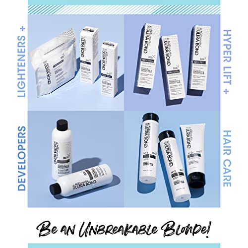 ULTRA BOND Permanent Powder Lightener with Built-in Bonding - Strengthens & Protects, 1 Oz