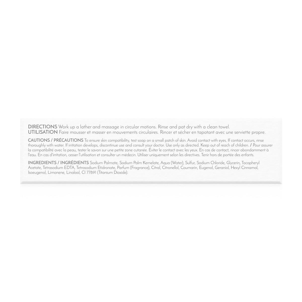 Revitalé Advanced Sulphur Soap - Blemish Control Cleansing Bar for Rough, Uneven Skin | 4.5 oz