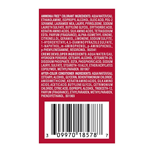 Revlon Colorsilk Beautiful Color Permanent Hair Color, Long-Lasting High-Definition Color, Shine & Silky Softness with 100% Gray Coverage, Ammonia Free, 85B Strawberry Blonde, 1 Pack