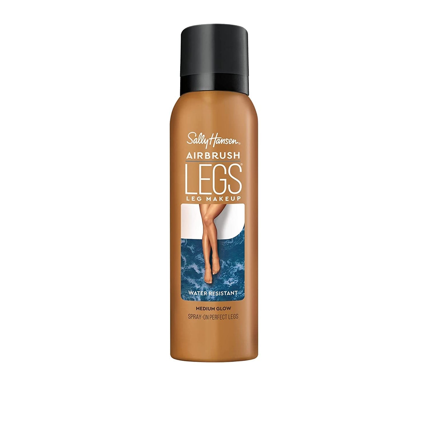Sally Hansen Airbrush Legs, Leg Makeup Lotion, Deep 4 Oz, Pack of 2