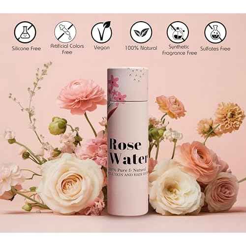 Coiffure Extensions Pure Organic Rose Water