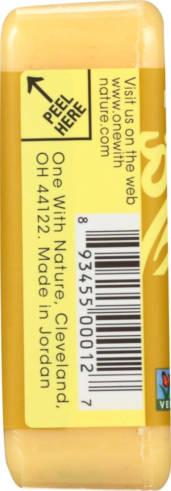 One With Nature Dead Sea Mineral Soap, Lemon Sage, 7-Ounces (Pack of 6)