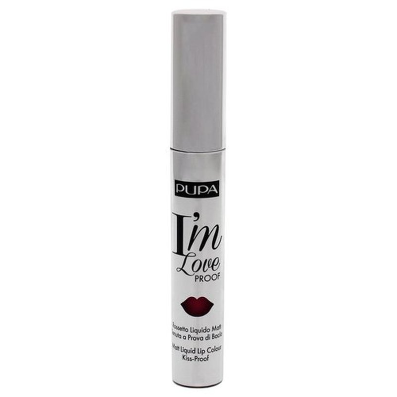Pupa I Am Love Proof Matt Liquid Lip Color - 007 Bright Fuchsia Milano for Women - 0.09 oz Lipstick