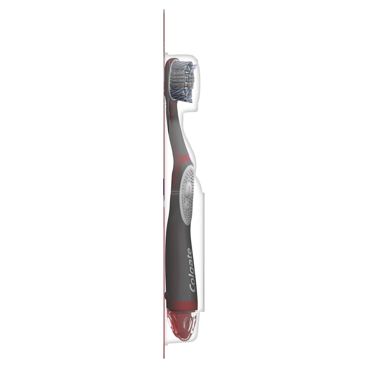 Colgate, 360 Optic White Sonic Battery Powered Vibrating Toothbrush Soft, 2 Count