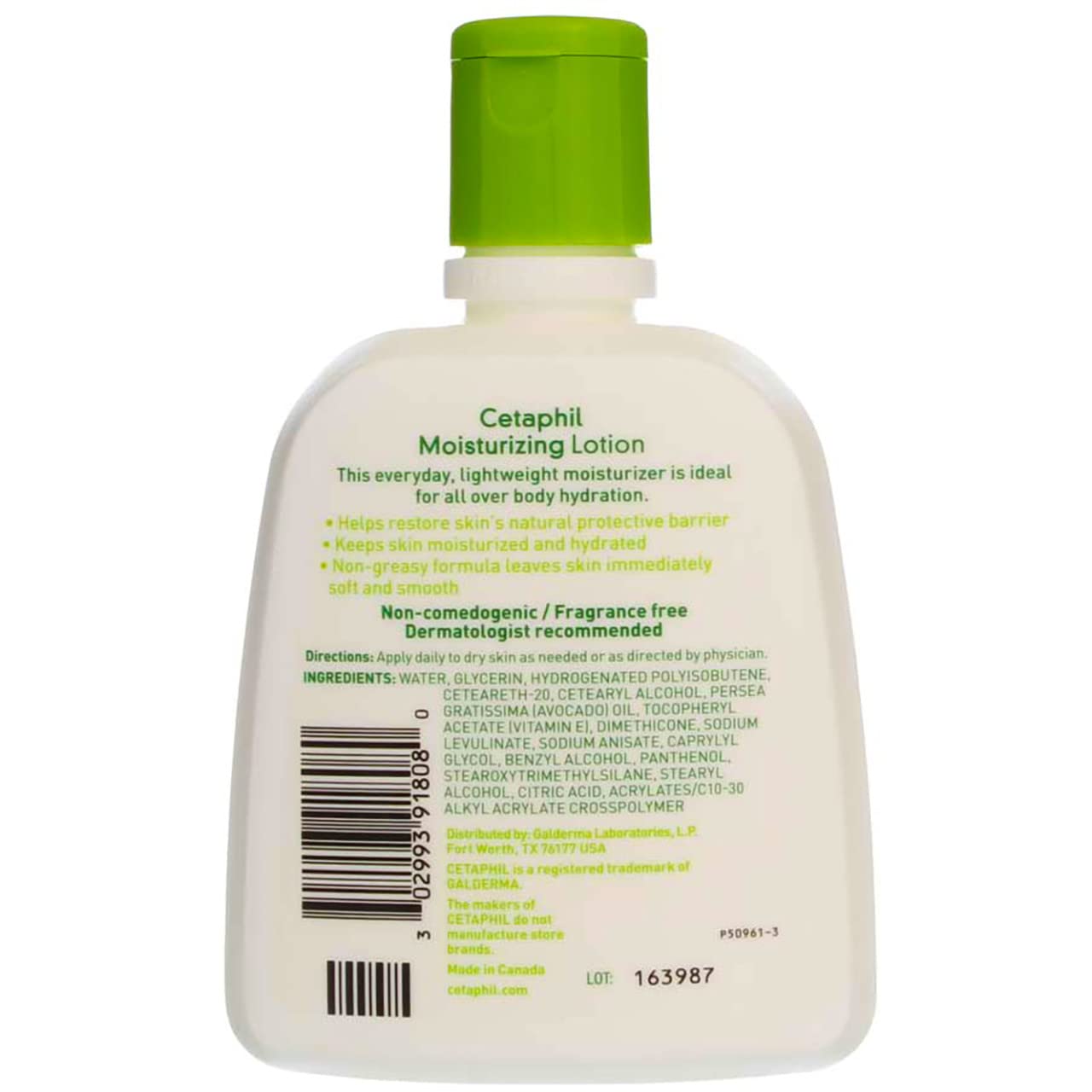 Cetaphil Moisturizing Lotion, 8 Fl oz (Pack of 3), Hydrating Moisturizer For All Skin Types, Instant Hydration lasting up to 24 Hours, Non-Greasy, Lotion for Even the Most Sensitive Skin