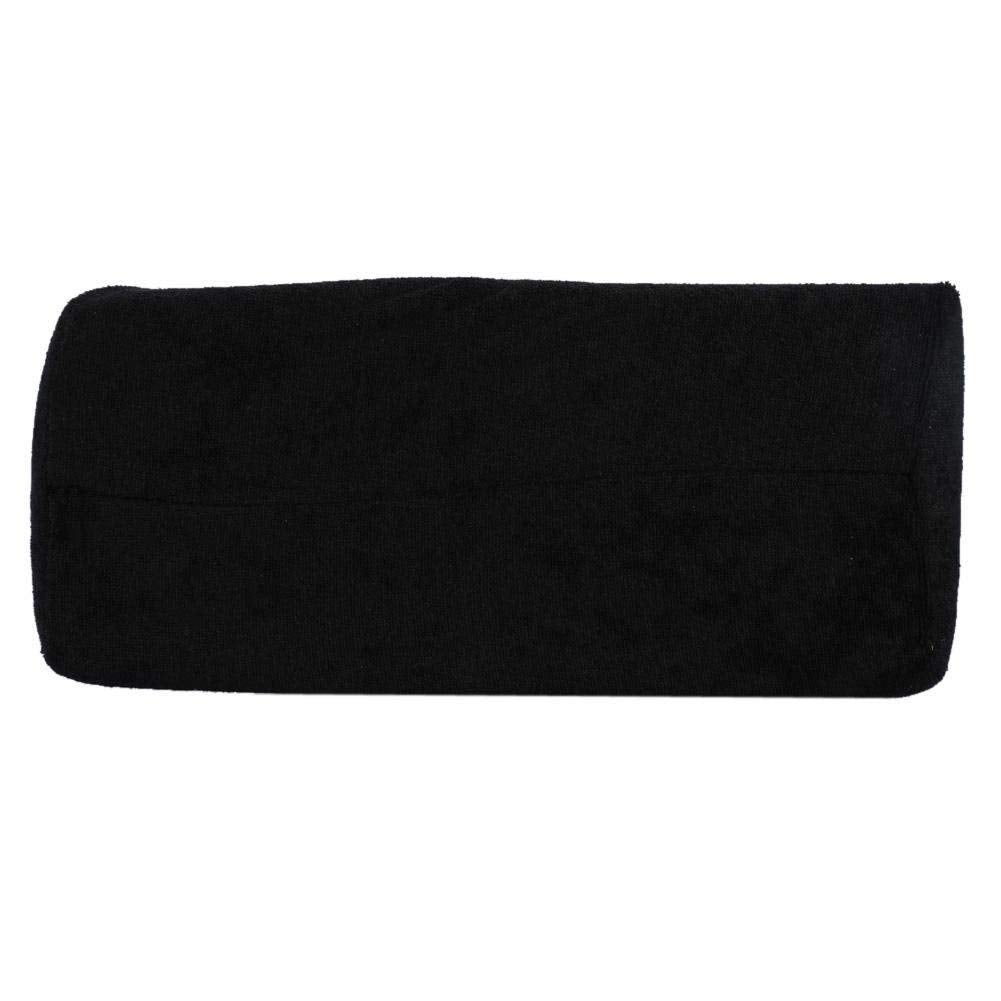 Nail Pillow, Salon Nail Hand Rest Cushion Detachable Washable Hand Holder Cushion Nail Art Soft Sponge Pillow Nail Art Manicure Tool (Black)