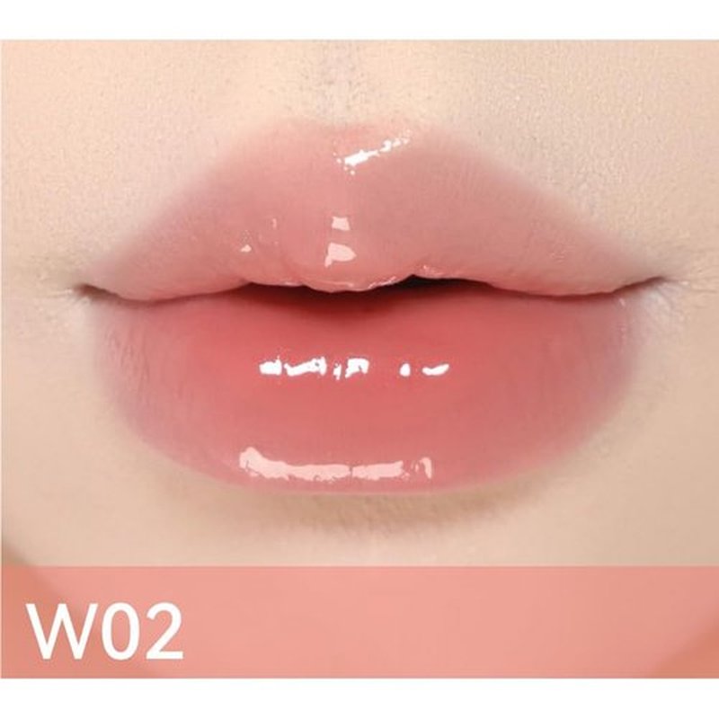ChongTai 1 PC AZTK Long Lasting Melting Jelly Mirror Effect Solid Moisturizing Lipstick, Jelly Lipstick, Mirror Effect Solid Lip Glaze, Lip Plumper Lipstick (W02, 1.9g)