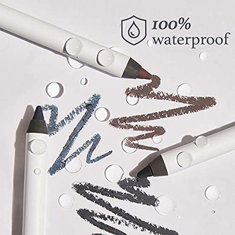 Julep When Pencil Met Gel Sharpenable Multi-Use Longwear Eyeliner Pencil - Fig Shimmer & Soft Black - Transfer-Proof - High Performance Liner Duo