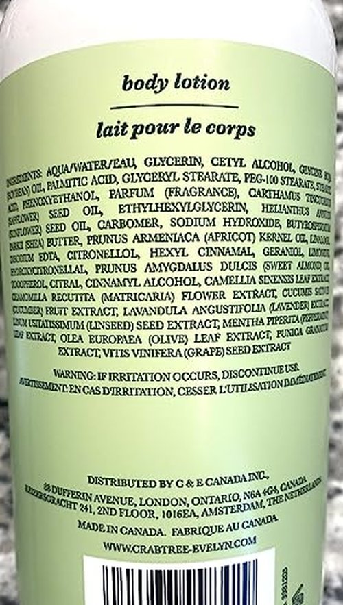Crabtree & Evelyn Lily Body Lotion 16.9 oz