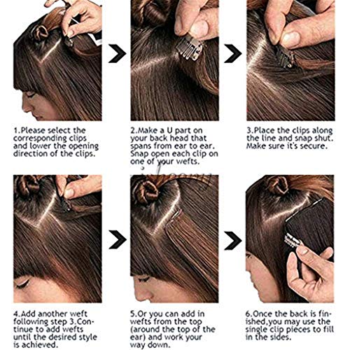 Isheeny Clip In Hair Extensions Real Human Hair Clip In Extensions One Pieces Blonde Seamless Clip In Hair Extensions Human Hair 15Inch Real Hair Extensions Clip In Human Hair 80g