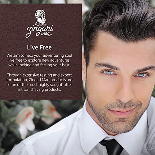 Zingari Man - The Navigator Recovery Splash - Mens Skin Care Aftershave Products - Moisturizer and Body Lotion Wash - Hydration Primer With Cologne and Oil Blend - Sensitive Shaving Treatment