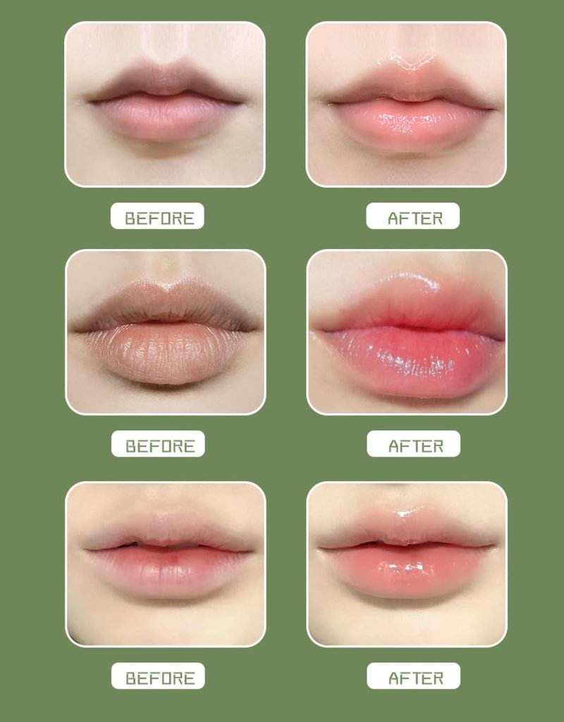 3 PCS Natural Lip Balm, Spearmint, Avocado, and Strawberry Lip Balm, Moisturizing, Soothing, and Repairing Dry and Chapped Lips, Lip Balm Gift Set