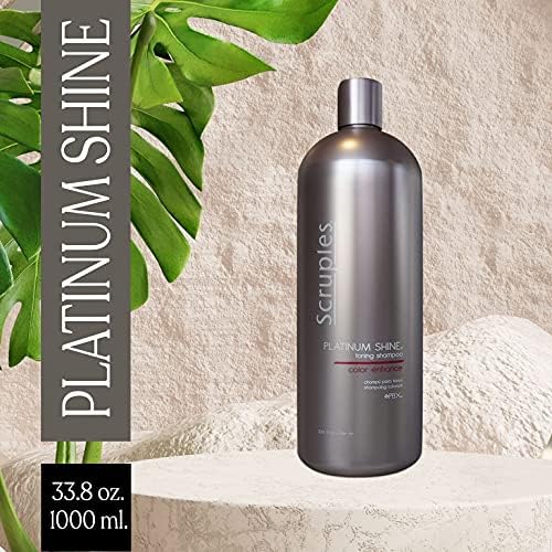 Platinum Shine Shampoo by Scruples - 8.5 oz | Nourishing Hair Care for Radiant Shine