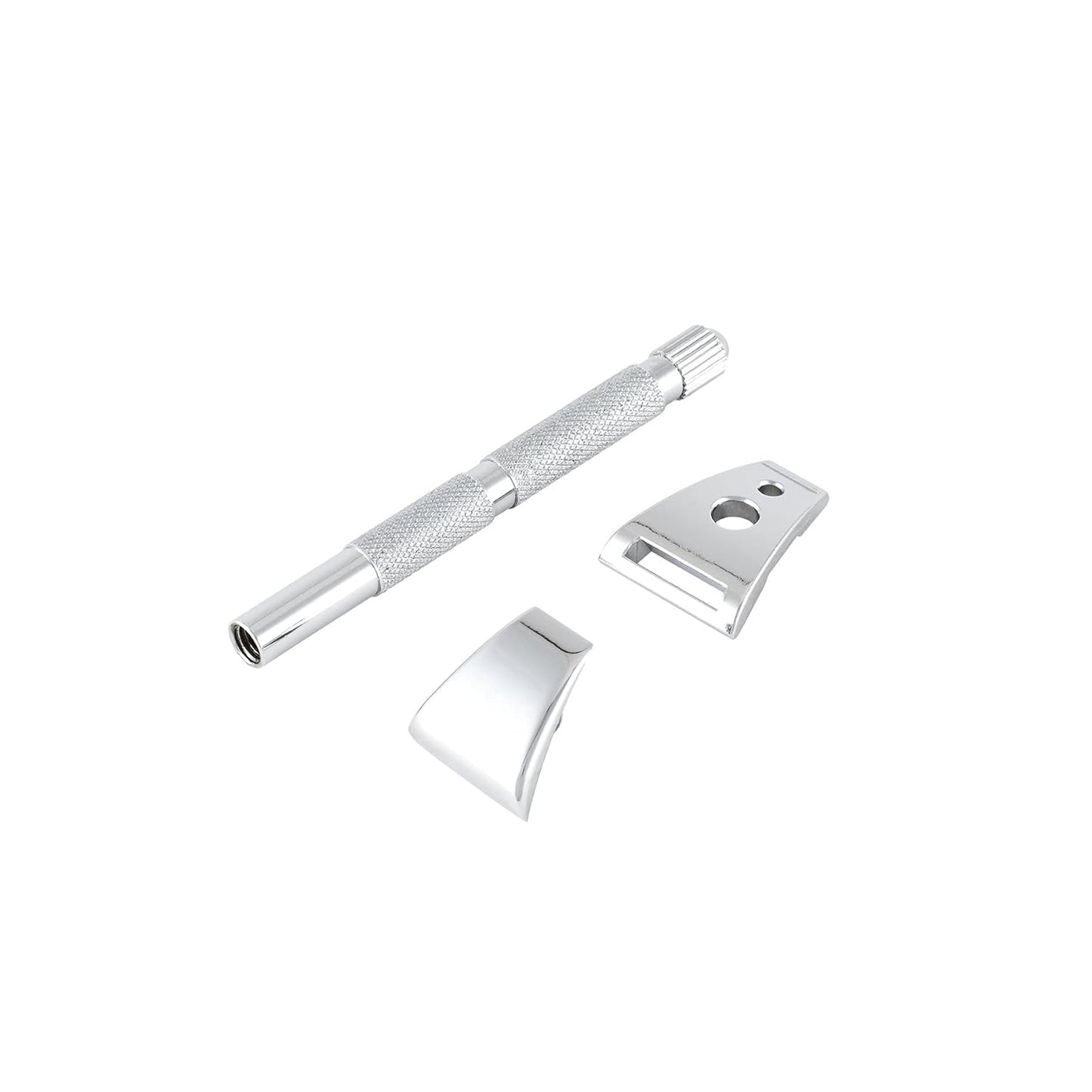 Merkur Chrome Moustache & Eyebrow Razor - Precision Grooming Tool