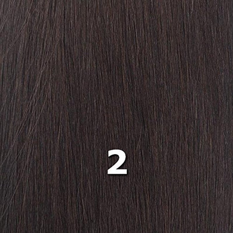 JANET COLLECTION EASY QUICK HALF WIG - AGATHA (2 Dark Brown)