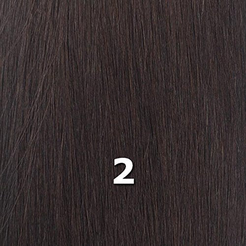 JANET COLLECTION EASY QUICK HALF WIG - AGATHA (2 Dark Brown)