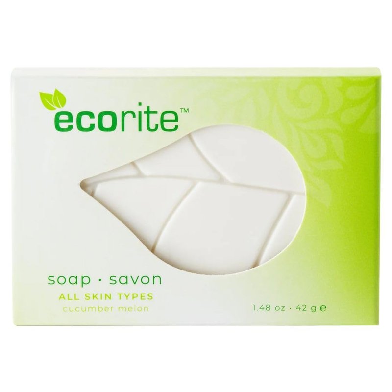 World Amenities Ecorite Leaf Soap - Case of 288 - Single Use Hand Washing Bar Soap