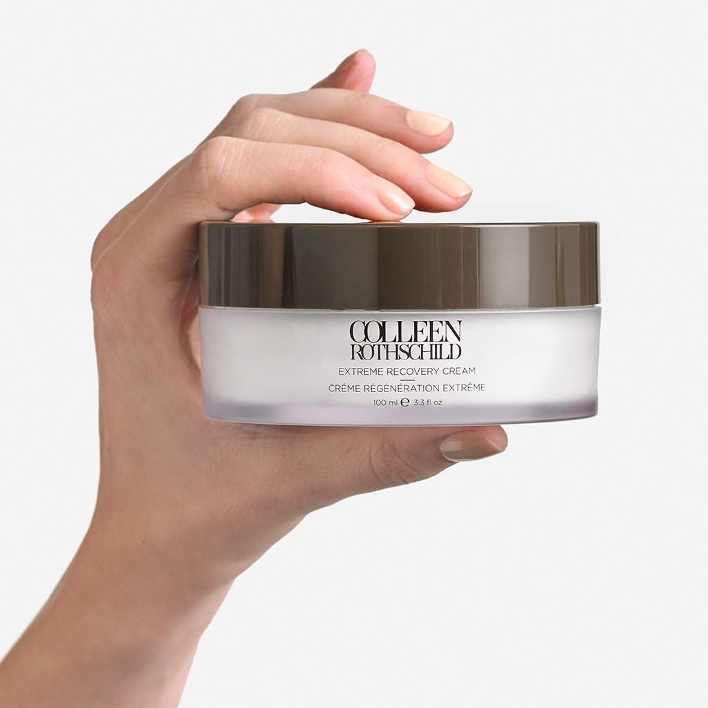 COLLEEN ROTHSCHILD Jumbo Extreme Skin Recovery Cream - Hyaluronic Acid Face Moisturizer for Dry Complexion - Hydrating Wrinkle Repair