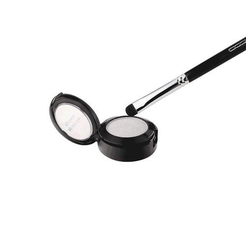 Curved Smudge Eyeshadow Makeup Brush, EIGSHOW Round Top Kabuki Synthetic Bristles, Smudge Eye Shadow Perfect for Smokey Eye/Cat Eye(Curved Smudge Eyeshadow Brush) E832 Black
