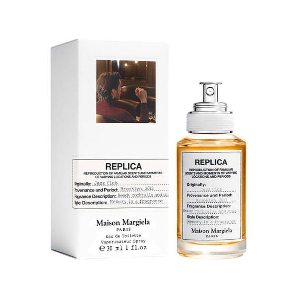 Maison Margiela REPLICA Jazz Club Eau de Toilette for Men - .34 oz. Travel Spray