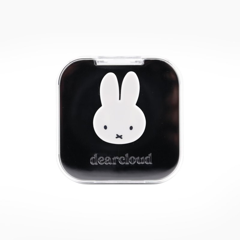 dearcloud Miffy Hydrocolloid Blemish Patches - 24 Count & Compact Case - Pimple Patches for Face, Acne Spot Treatment With Niacinamide & Salicylic Acid (Spot Rescue)