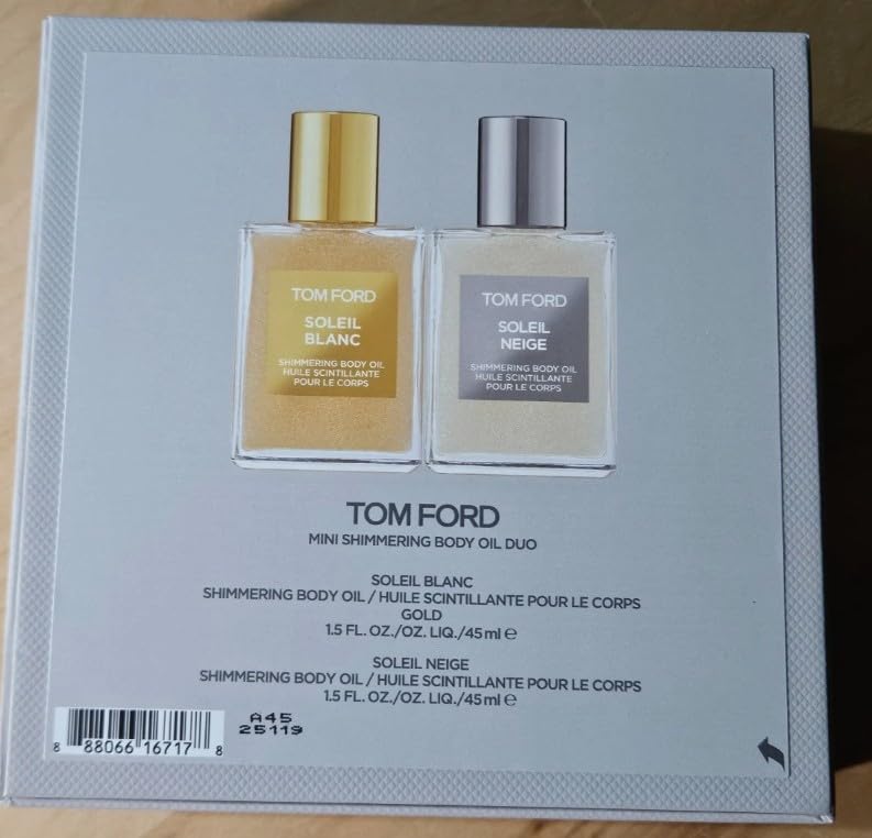 Shimmering Body Oil Duo Set - Luxurious Hydration for Glowing Skin | Limited Edition