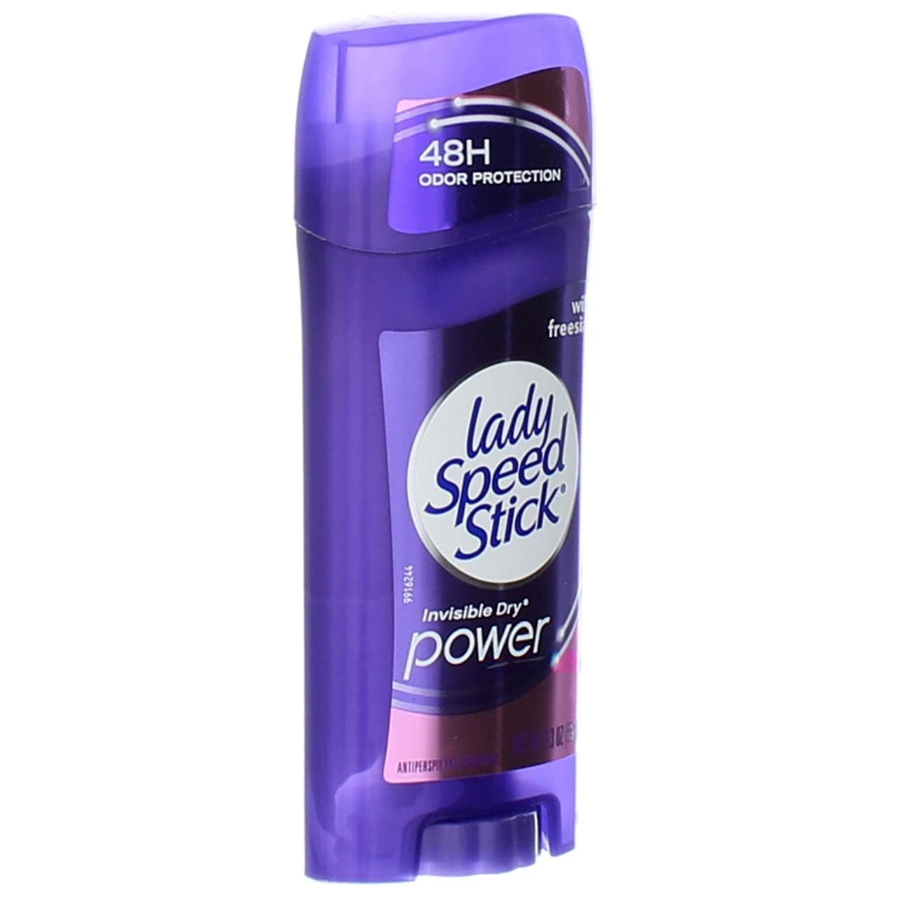 Lady Speed Stick Invisible Dry Power Underarm Antiperspirant Deodorant for Women, Powder Fresh - 2.3 ounce (6 Pack)