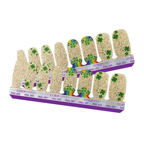 Shamrock O'Clock - Color Street Nail Strips (Petite) FDG313