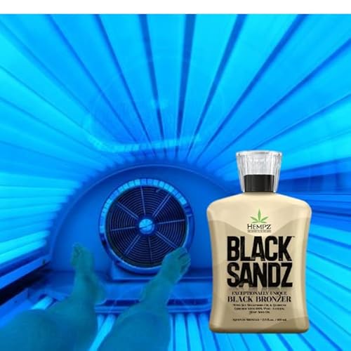 Hempz Black Sandz Unique Black Bronzer DHA & Cosmetic Bronzer 13.5oz