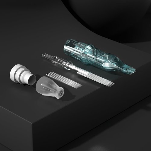 EH Tattoo Cartridge Needles 20Pcs Disposable Cartridges 1017 M2 Needle Magnum Liner Shader for Pro Artist