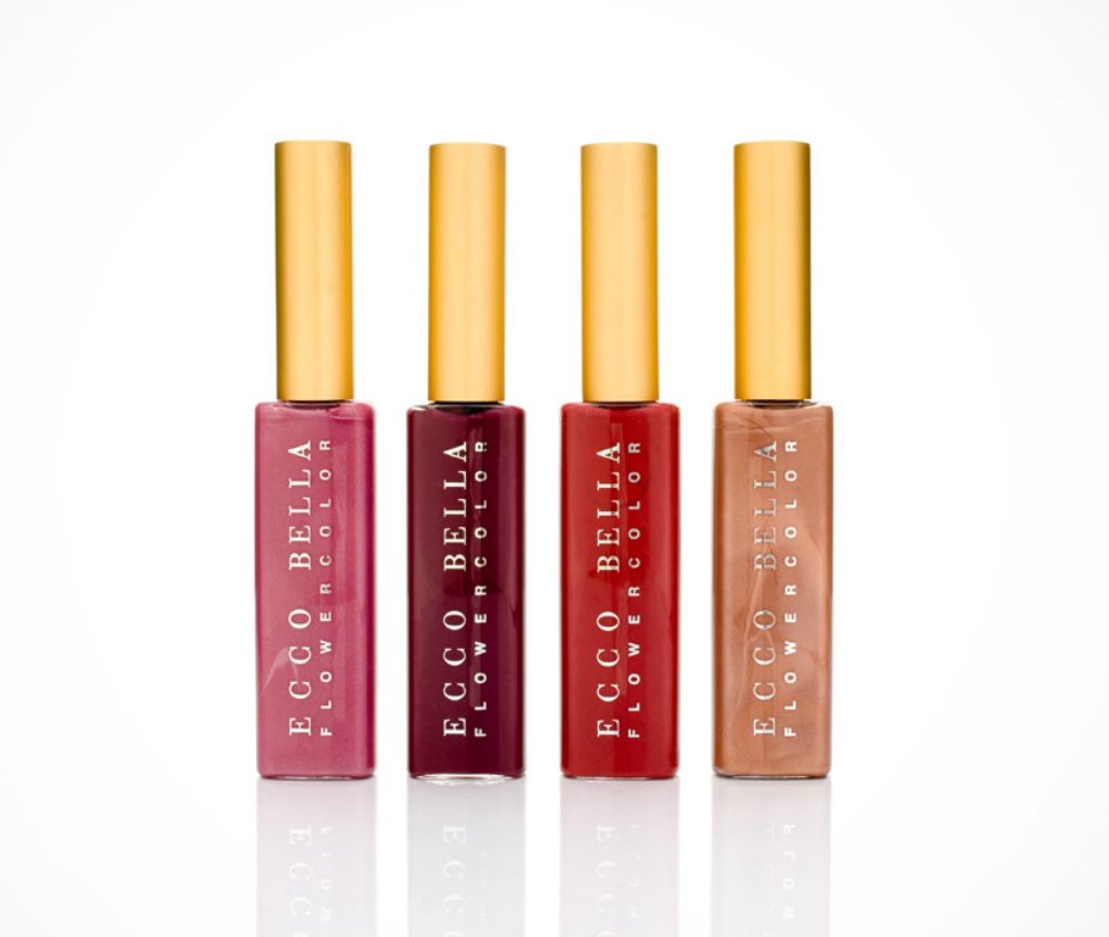 Ecco Bella Natural Lip Gloss - Good For You Gloss - Non-Sticky Lip Shine, Glossy Lips, Long Lasting Lip Gloss - Clean & Hydrating Makeup - Healthy Moisturizing Ingredient Gloss - Peace