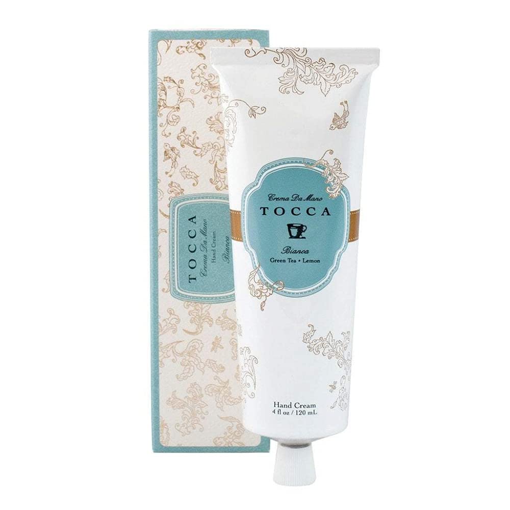 Tocca Crema de Mano, Cleopatra Hand Cream, 4 oz - Grapefruit, Jasmine, Vanilla Musk - Moisturizing, Quick Absorbing
