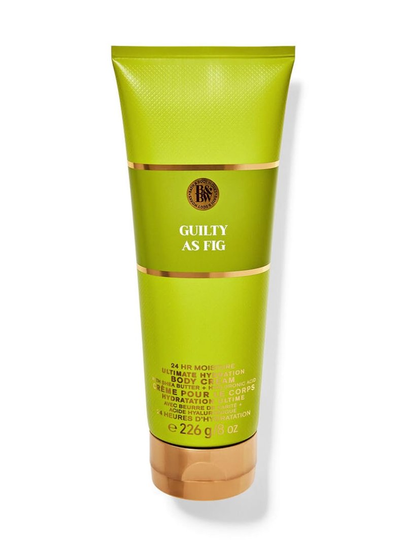 Bath & Body Works Ultimate Hydration Body Cream Gift Set For Women, 8 Fl Oz (Guilty As Fig)