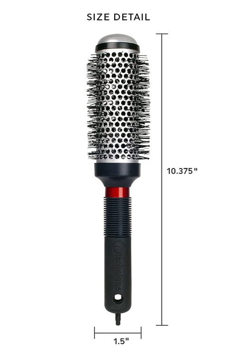 Cricket Thermal Hair Brush #350 1.5” for Blow-Drying, Curling, and Styling – Heat-Retaining Barrel with Anti-Static Tourmaline Bristles, Round Thermal Brush, Ideal for All Hair Types