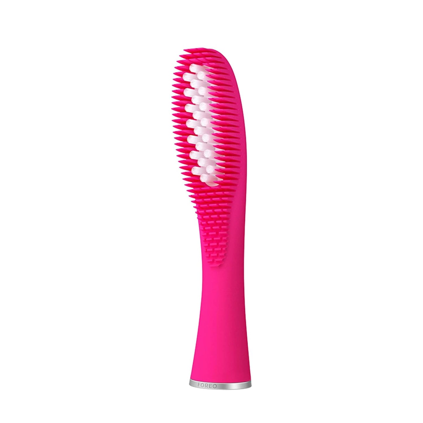 FOREO ISSA Hybrid Wave Brush Head Black, Medical-Grade Silicone & PBT Polymer Bristles, 6-Months Lasting