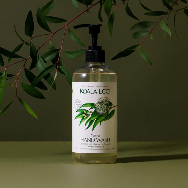 Koala Eco Hand Wash - with Australian Lemon Scented Eucalyptus & Rosemary Essential Oil - 24oz
