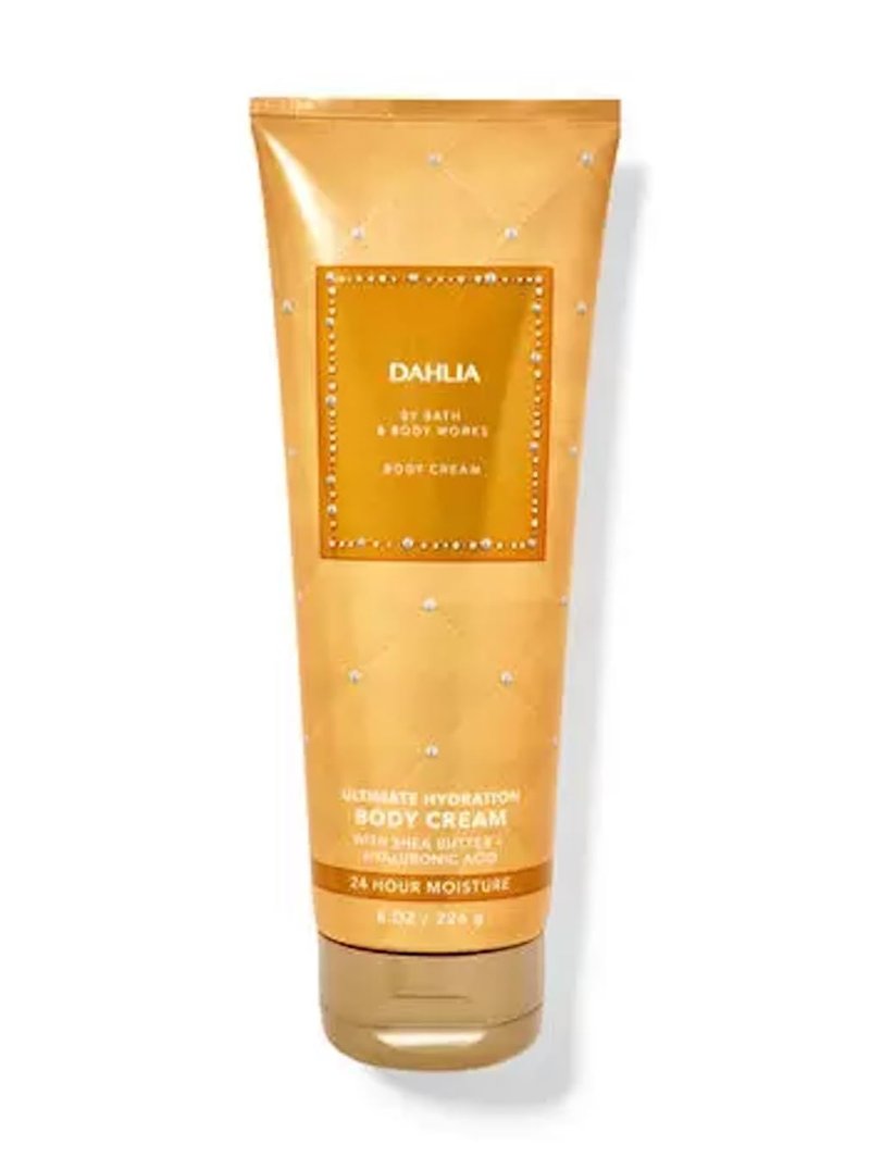 Bath & Body Works Ultimate Hydration Body Cream For Women 8 Fl Oz 1- Pack (8 Ounce (Pack of 1), Dahlia)