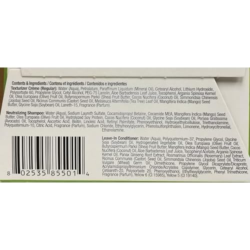 Soft & Beautiful Botanicals Texturizer, Regular (Pack of 3)