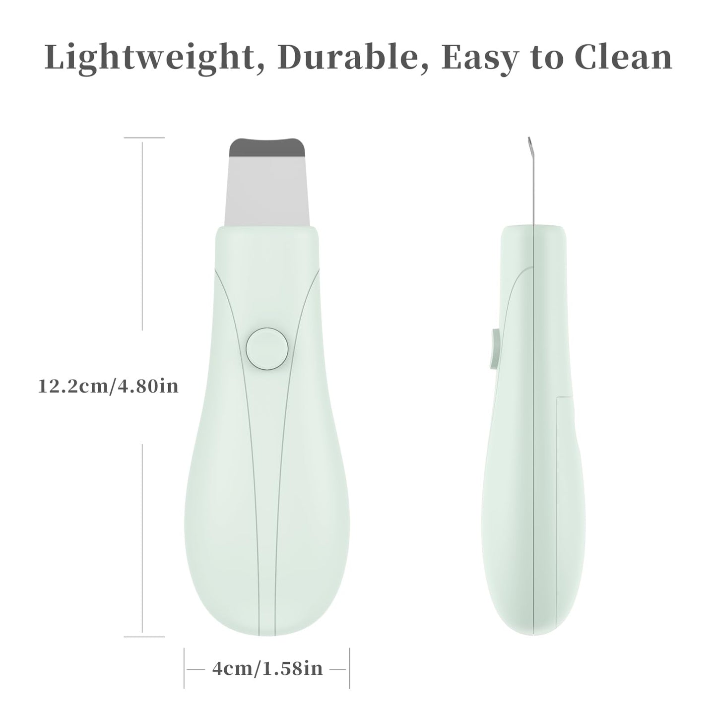 Blackhead Remover Tools, Black Head Remover for Face and Nose, Skin Scrubber Face Spatula Deep Pore Cleaner for Daily Skin Care, Skin Care Tools for Men and Women, Whitehead Removal (Green)