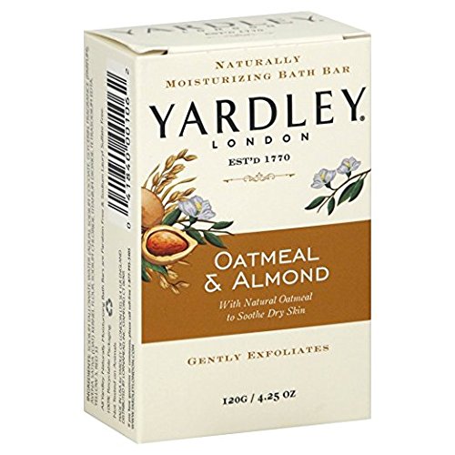 Yardley Oatmeal and Almond Naturally Moisturizing Bath Bar (Pack of 20)