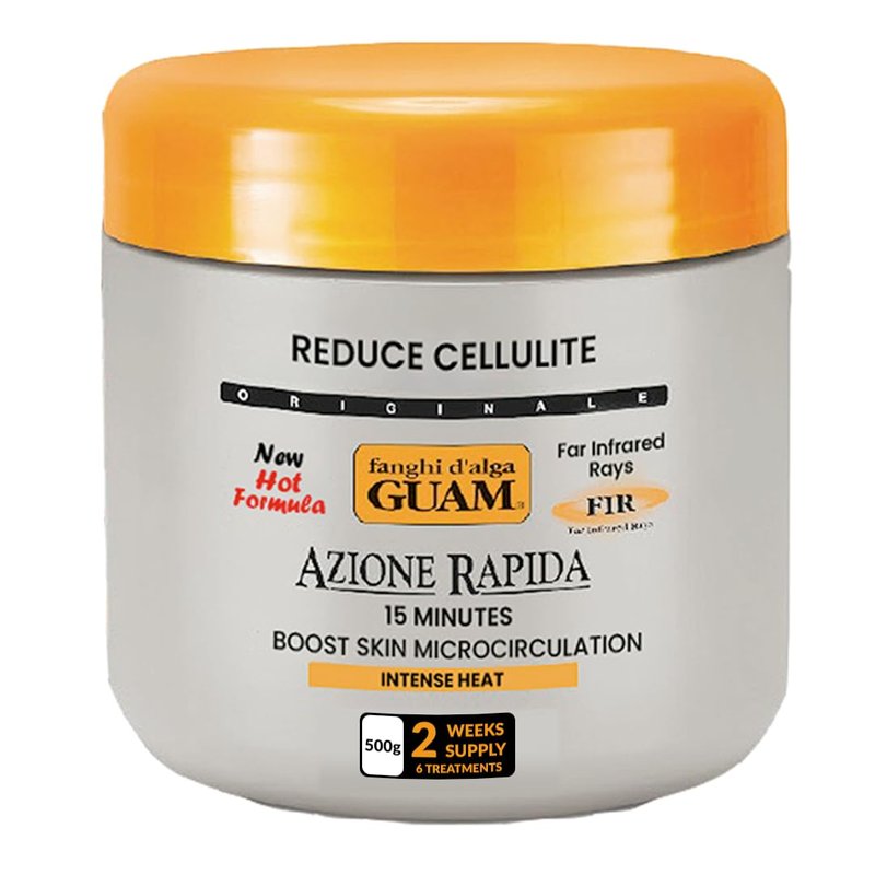 GUAM Anti-Cellulite Seaweed Mud Infrared Body Wrap β FAST-ACTION Skin Tightening & Firming Treatment with Tourmaline FIR