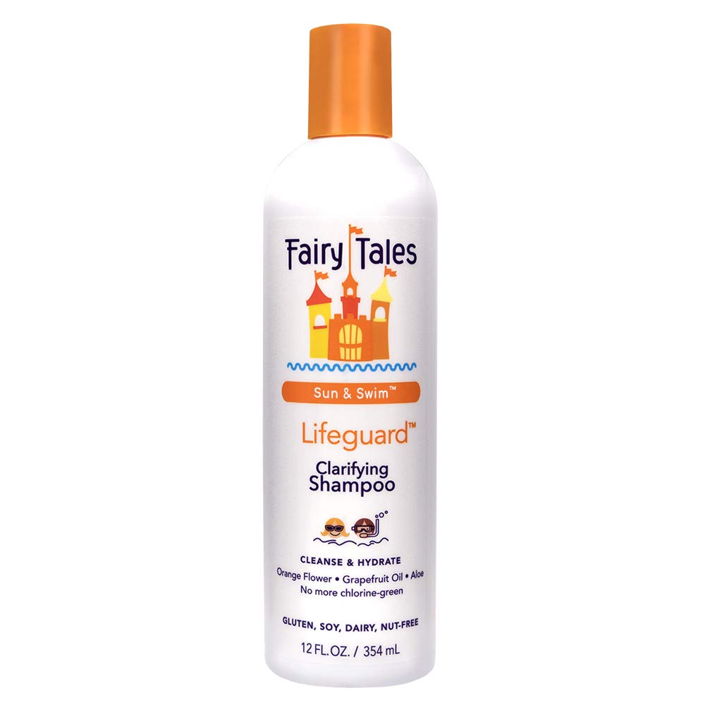 Fairy Tales Swim Shampoo for Kids - 32 oz | Made with Natural Ingredients in the USA | Chlorine Removal Swimmer Shampoo for Kids | No Parabens, Sulfates, or Synthetic dyes