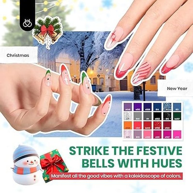 Beetles Gel Nail Polish Set, 70 PCS 60 Colors Red Green Pink Brown Blue Nude Pastel Glitter Gel Nail Polish Kit with Base Glossy & Matte Top Coat Gel Polish Manicure Spring Valentines Gifts for Women