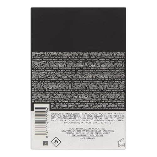 Prada Luna Rossa Carbon Pour Homme 5.0 oz Eau de Toilette Spray