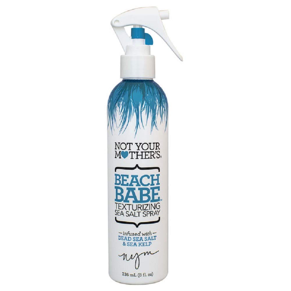 Not Your Mother's Beach Babe Sea Salt Spray - For Tousled Hair Texture with Matte Finish (8 fl oz, 3-Pack)