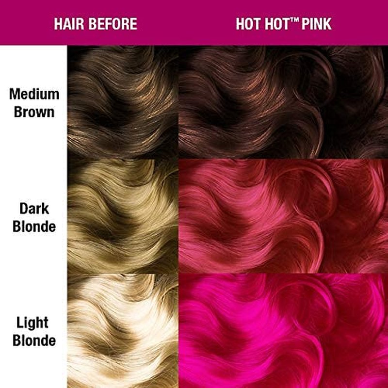 MANIC PANIC Hot Hot Pink Hair Color - Amplified