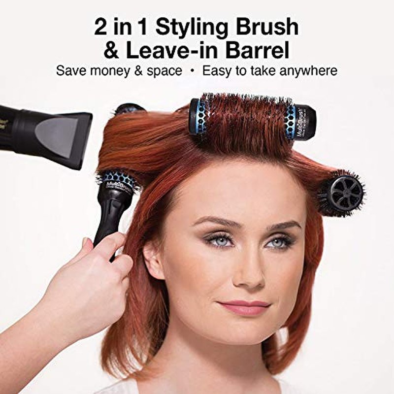 Olivia Garden MultiBrush Detachable Thermal Styling Hair Brush MB-46B (1 3/4")