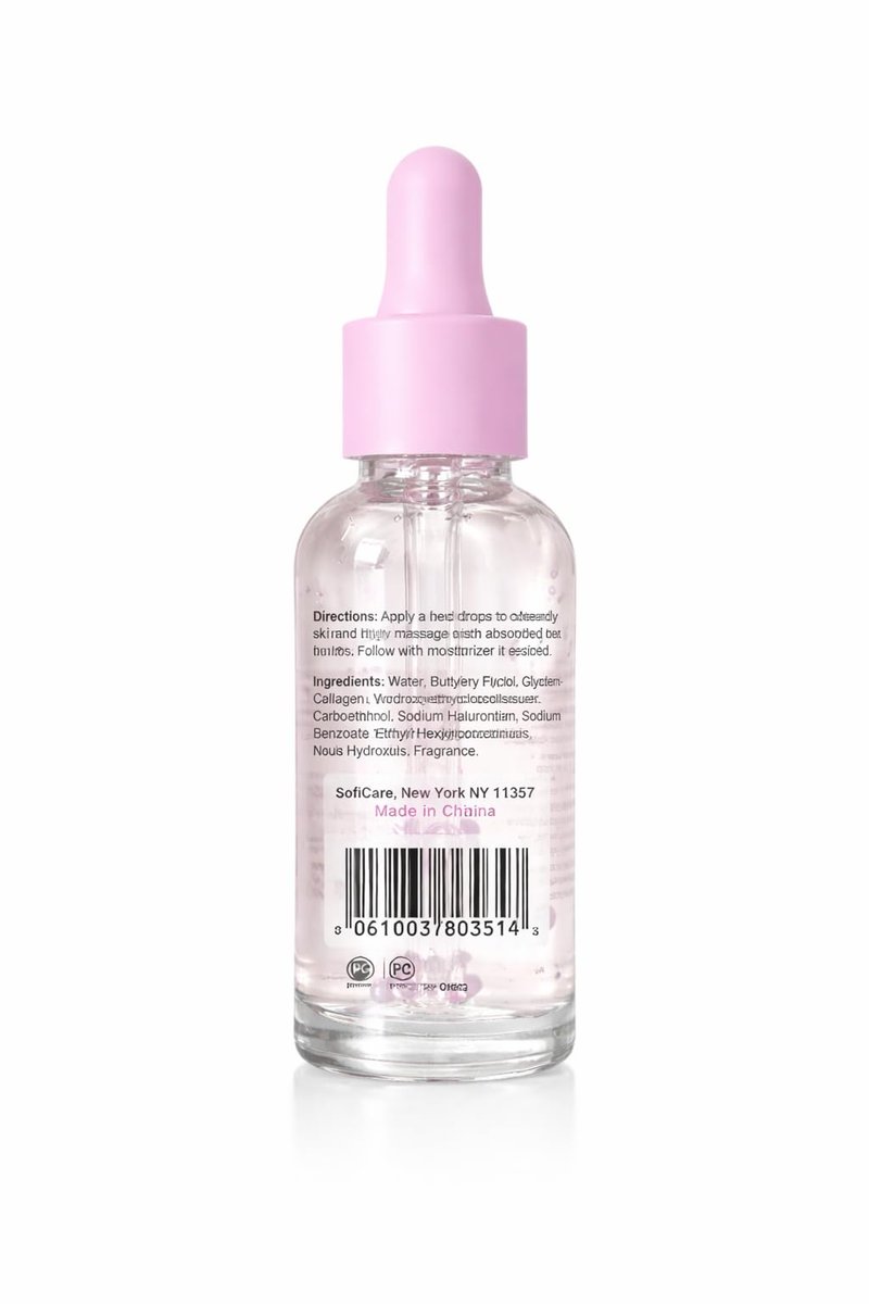 Spa Scentials Plump Collagen Serum, Smooth and Firm Facial Serum, Lightweight Hydrating Formula, 30 mL / 1 fl oz