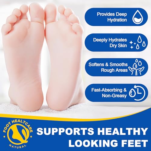 60% Urea Foot Cream Stick with 2% Salicylic Acid, Urea Foot Care Stick & Cream - Moisturizer for Dry, Cracked Skin on Feet, Knees, Elbows & Hands - Hydrates & Repairs Rough Skin 1Pack