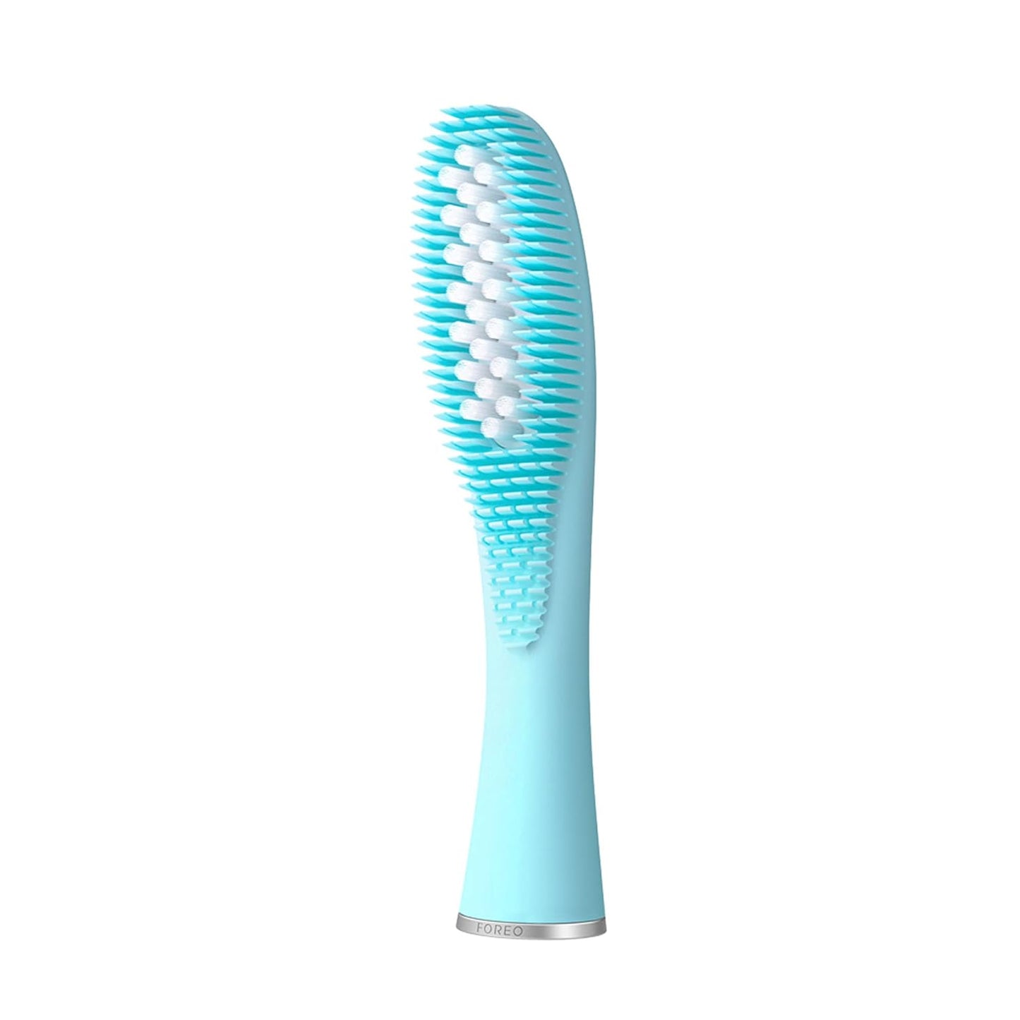 FOREO ISSA Hybrid Wave Brush Head Black, Medical-Grade Silicone & PBT Polymer Bristles, 6-Months Lasting